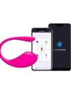Lovense Stimulator Lush 3 pentru stimularea clitorisului și punctului G control prin aplicație funcții de vibrație nelimitate roz