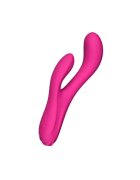 Lovense Vibrator rabbit Osci 3 cu stimulator dublu control prin aplicație funcție de încălzire funcții de vibrație nelimitate roz