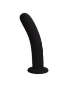 LOVING JOY Dildo 6” DILDO curbat pentru stimularea punctului G bază cu ventuză pentru fixare lungime 16 cm negru(N11511)