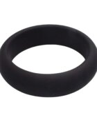 LOVING JOY Inel pentru penis RevRings - Cock Ring pentru stimularea erectiei din silicon negru 50mm