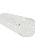 LOVING JOY Manson/Stroker RevSleeves - Textured Stroker pentru masturbare sau stimulare intensa si ingrosare transparent