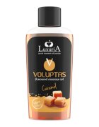 LUXURIA Gel pentru masaj Voluptas Caramel cu efect de încălzire aromă naturală de caramel 100 ml