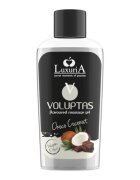 LUXURIA Gel pentru masaj Voluptas Choco Coconut cu efect de încălzire aromă naturală de ciocolată cu cocos 100 ml