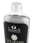 LUXURIA Gel pentru masaj Voluptas Choco Coconut cu efect de încălzire aromă naturală de ciocolată cu cocos 100 ml