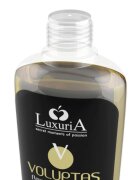 LUXURIA Gel pentru masaj Voluptas Vanilla cu efect de încălzire aromă naturală de vanilie 100 ml