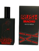 MACHO Apă de parfum RUSH pentru bărbați cu note de lămâie salvie și ambră neagră 30 ml