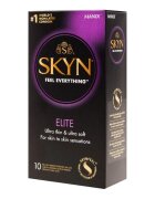 MANIX Prezervative Skyn Elite fără latex lubrifiate ultra-subțiri și rezistente diametru 53 mm 10 bucăți