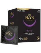 MANIX Prezervative Skyn Elite Selection 36 ultra-subțiri și rezistente fără latex lubrifiate diametru 53 mm 36 buc