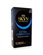 MANIX Prezervative Skyn Extra Lube fără latex extra-lubrifiate subțiri și rezistente diametru 53 mm 10 bucăți