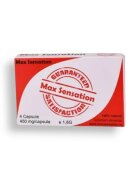 MAX SENSATION Capsule pentru bărbați pentru susținerea erecției libidoului și potenței 4 buc