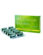 MAXIMUM VIRILITY Capsule pentru bărbați susțin erecțiile puternice și stimularea libidoului conțin ingrediente naturale 10 capsule