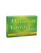 MAXIMUM VIRILITY Capsule pentru bărbați susțin erecțiile puternice și stimularea libidoului conțin ingrediente naturale 10 capsule