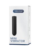 MEDICA GROUP Stimulator clitoris MEDICA-GROUP Mini Vibrator din silicon cu vibrații silențioase rezistent la apă negru
