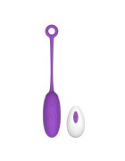 MINA Ou vibrator Celeste Love Egg control prin telecomandă 10 funcții de vibrație rezistent la apă mov