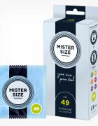 Mister Size Prezervative ultra subtiri marime 49 mm 1 cutie x 10 buc