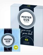 Mister Size Prezervative ultra subtiri marime 49 mm 1 cutie x 3 buc