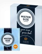 Mister Size Prezervative ultra subtiri marime 57 mm 1 cutie x 3 buc