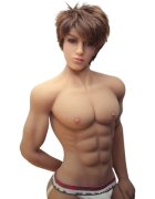 Mistress Păpușă masculină realistă pentru sex Daniel Love Doll șaten conține 2 dildo-uri de 18 cm înălțime 1.60 cm 45 kg