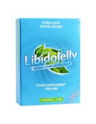 MORNINGSTAR PHARMA Jeleu LIBIDOJELLY pentru libido masculin fertilitate și erecții puternice cu ginkgo biloba și maca 7 plicuri x 10 ml