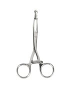 MR. STEEL Forceps Cube Tongs pentru jocuri BDSM și roleplay din oțel inoxidabil lungime 16 cm culoare argintiu