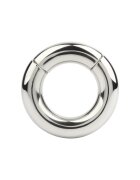MR. STEEL Inel pentru testicule MBS Stackable Weight cu deschidere magnetică din oțel inoxidabil diametru 3.9 cm (mic) argintiu