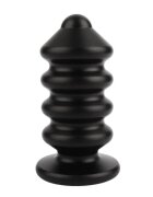 MR. STEEL Plug anal Ass Blaster Medium în formă de șurub diametru 5 cm lungime 10.8 cm (mediu) negru