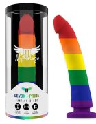 MYTHOLOGY Dildo - Devon culoare Pride marime M