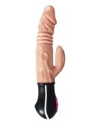 NASSTOYS Vibrator rabbit realist Realskin Hot Cock Rotating cu funcții de încălzire rotație și penetrare automată culoarea pielii