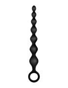NMC Bile anale Arse Beads 7" cu diametre progresive design cu inel de extracție lungime 17.8 cm din silicon negru (635878)