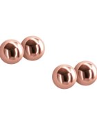 NsNovelties Cleme magnetice pentru sfârcuri Bound Nipple Clamps ajustabile material fier cu silicon culoare roz auriu