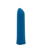 NuSensuelle Stimulator clitoris Bullet Iconic cu funcție de memorie 20 funcții de vibrație culoare albastru
