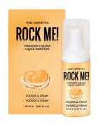 NUEI Gel Vibrator - Rock Me pentru stimulare clitoris si excitare cookies and cream 20ml