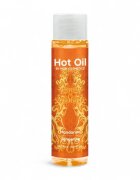 NUEI Ulei de masaj - HOT OIL sarutabil cu efect de incalzire si aroma de Mandarine 100 ml