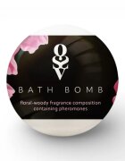 Obsessive Bilă de baie cu feromoni Floral Woody parfum floral efervescentă 100 g