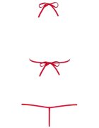 Obsessive Lenjerie sexy teddy Luiza rosu S/M