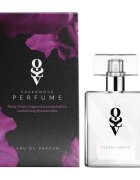 Obsessive Parfum cu feromoni pentru femei FUN Floral-Fruity note de cașmir boabe de tonka praline și vanilie mov 30 ml