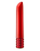 OH MY GEM Vibrator bullet Desire Vibe Ruby pentru stimulare clitoris 5 viteze și 5 funcții de vibrație profundă rosu
