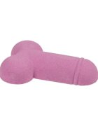 OOTB Bombă de baie efervescentă Willy în formă de penis pentru băi erotice în cuplu cu aromă de căpșuni roz