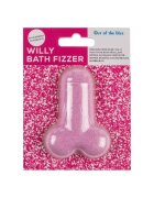OOTB Bombă de baie efervescentă Willy în formă de penis pentru băi erotice în cuplu cu aromă de căpșuni roz