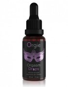Orgie Gel intim Orgasm Drops cu efect de furnicături pentru stimularea clitorisului și orgasm intens aromă de măr 30 ml (mov)