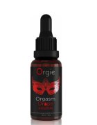 Orgie Gel intim Orgasm Drops Kissable cu efect de furnicături pentru stimularea clitorisului și orgasm intens 30 ml