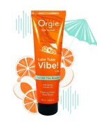 Orgie Gel lubrifiant - Vibe Sex On The Beach pe baza de apa cu efect de vibratie cu aroma de piersica potocala si merisor 100 ml