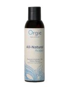 Orgie Lubrifiant All-Natural Acqua pe bază de apă formulă naturală fără parabeni fără parfum 150 ml