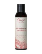 Orgie Lubrifiant cu aromă All-Natural Strawberry pe bază de apă formulă naturală aromă de căpșuni 150 ml