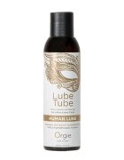 Orgie Lubrifiant Lube Tube - Human Lube pe bază de apă textură care imită lubrifierea naturală feminină și saliva 150 ml