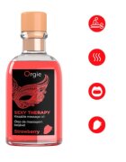 Orgie Set de masaj erotic - Sexy Therapy aroma de căpșuni 100 ml