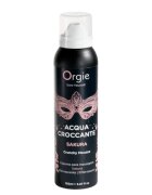Orgie Spuma - Acqua Croccante SAKURA pentru masaj erotic cu aroma de flori de cires 150 ml