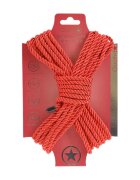 Ouch! Frânghie Bondage Rope pentru jocuri erotice BDSM lungime 10 metri culoare roșu