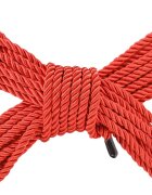 Ouch! Frânghie Bondage Rope pentru jocuri erotice BDSM lungime 10 metri culoare roșu