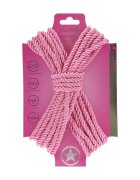 Ouch! Frânghie Bondage Rope pentru jocuri erotice BDSM lungime 10 metri culoare roz